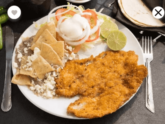 Plato de Milanesa