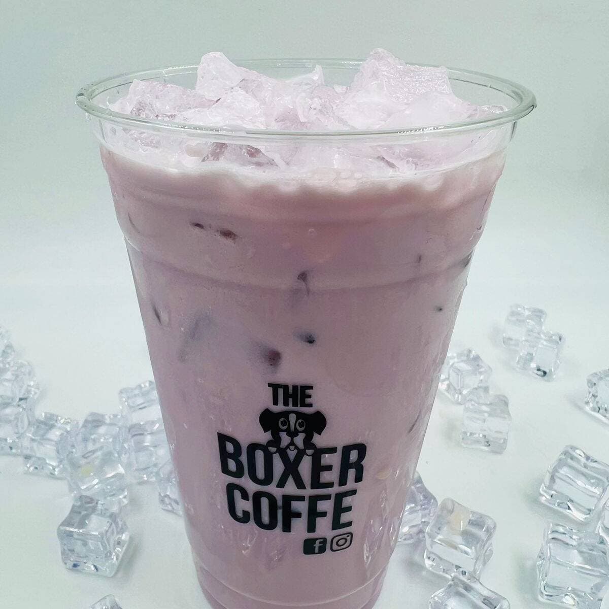 Iced Latte Taro
