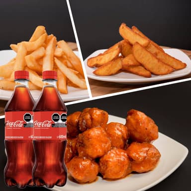 "Combo Coca Cola para Compartir"
