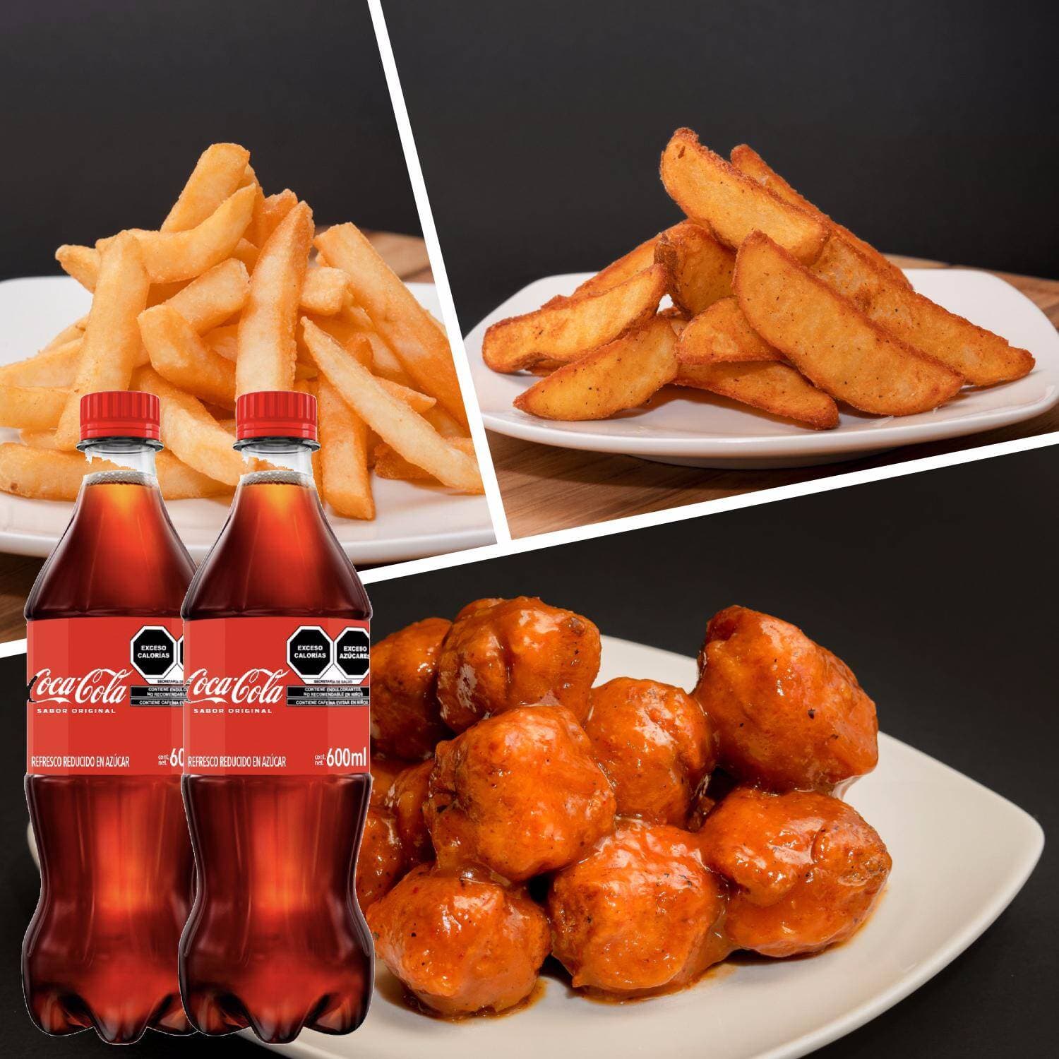 "Combo Coca Cola para Compartir"