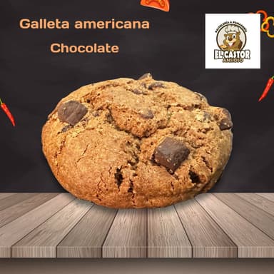 Galleta Americana de Chocolate