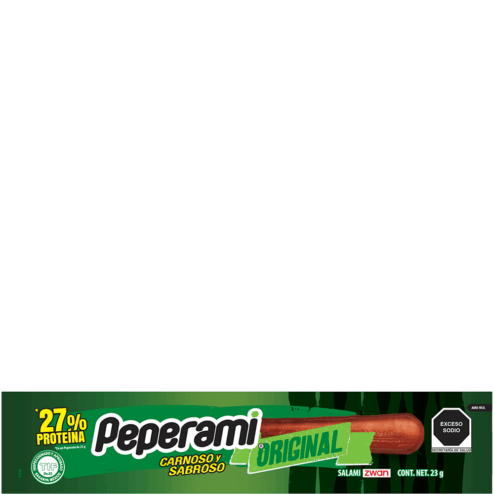 SALAMI PEPERAMI 23 GR BOLSA CARNE DE RES