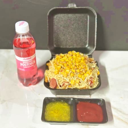 Salchi Maiz Personal + Gaseosa Postobòn 250 Ml