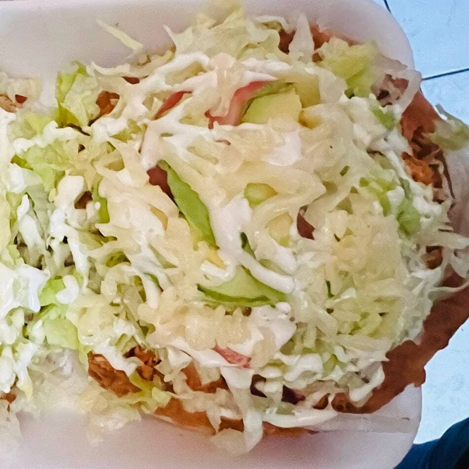 Tostada - Deshebrada