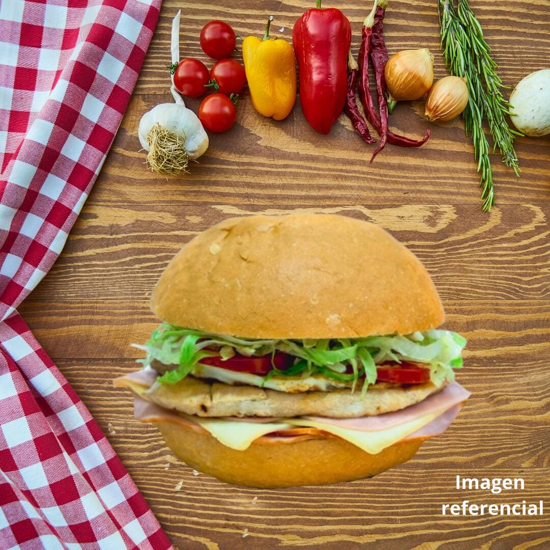 Sándwich Chorizo y Pollo
