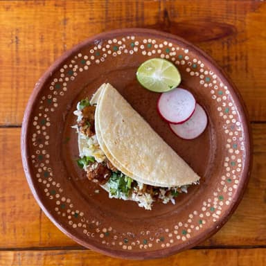 Taco Suave de Chicharrón