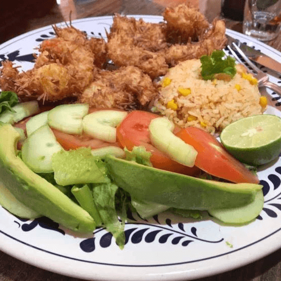 Camarones al Coco
