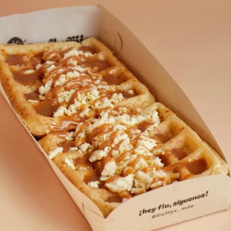 Waffle ArequiCheese