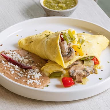 Omelette Pimientos.