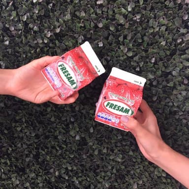 Fresas con crema