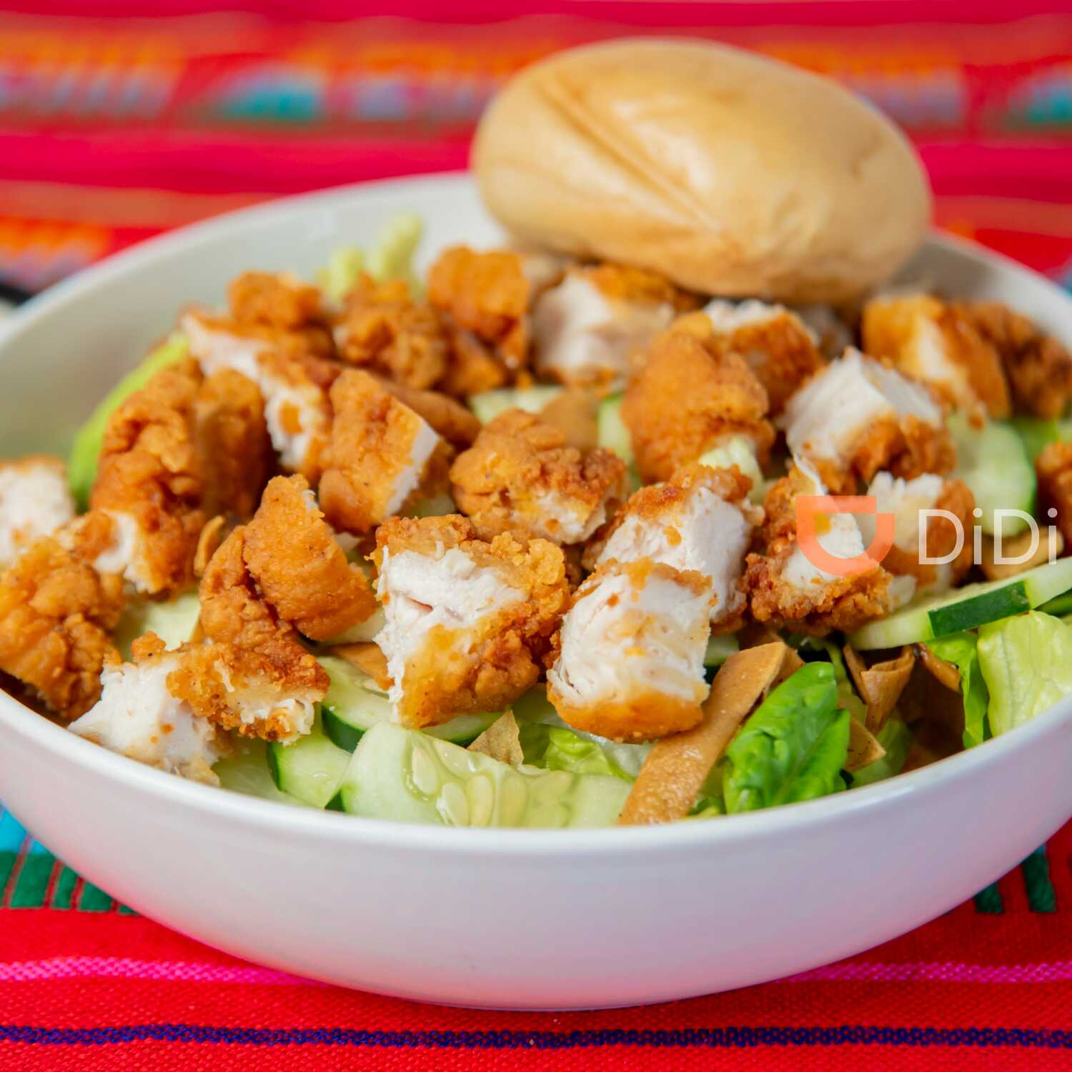 ENSALADA CESAR CON POLLO
