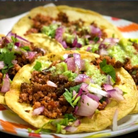 Taco de Chorizo