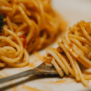 Porcion de Spaguetti Rojo