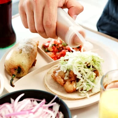 TACO DE PESCADO CAPEADO