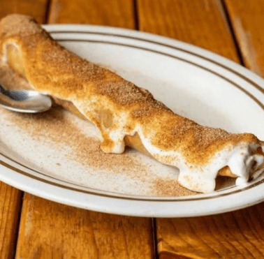 Flauta Plátano Macho Postre
