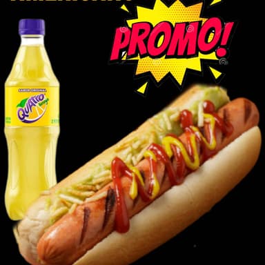 COMBO HOT DOG AMERICANO + GASEOSA