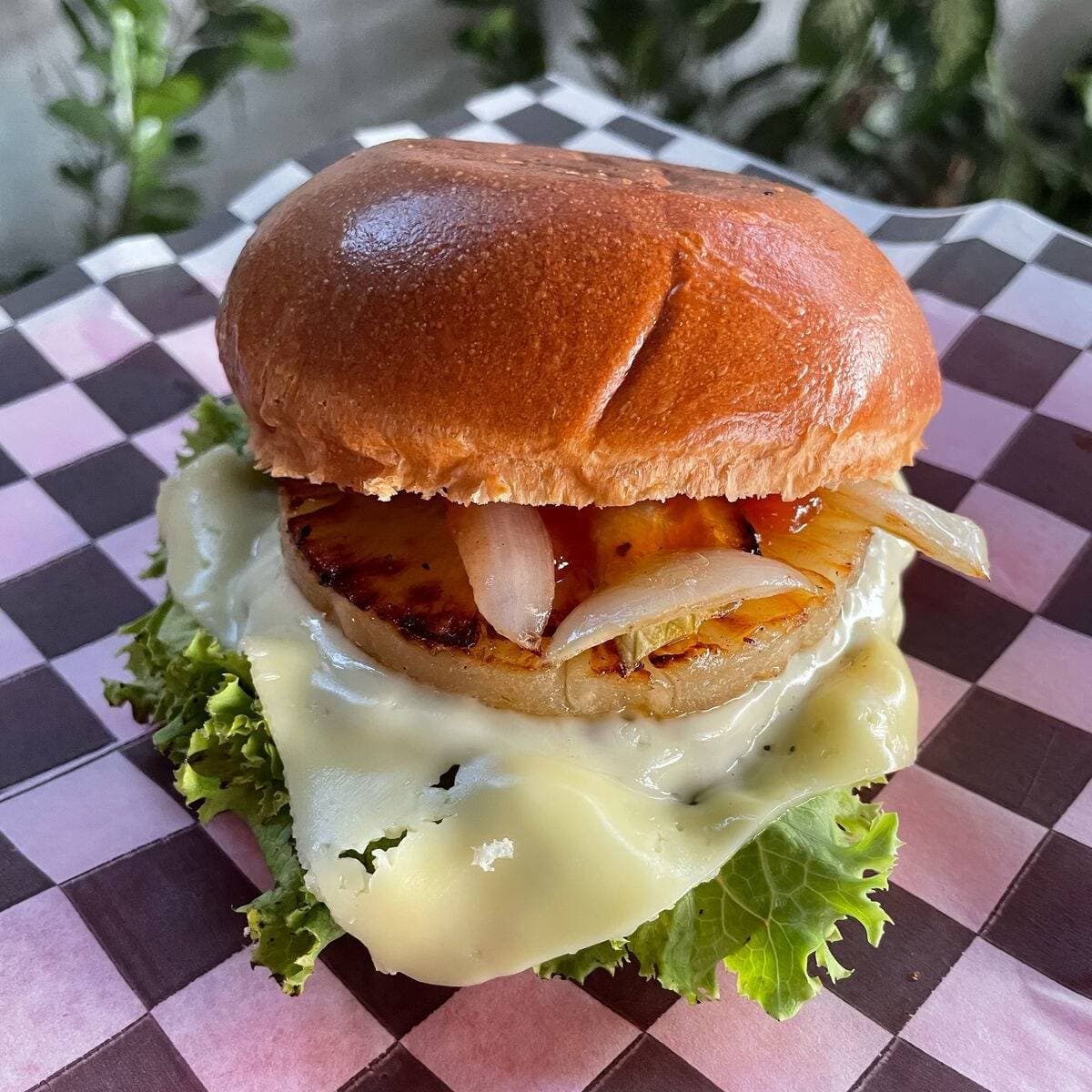 Hamburguesa Hawaiana