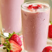 Bubble Tea de Leche de Fresa Cremosa