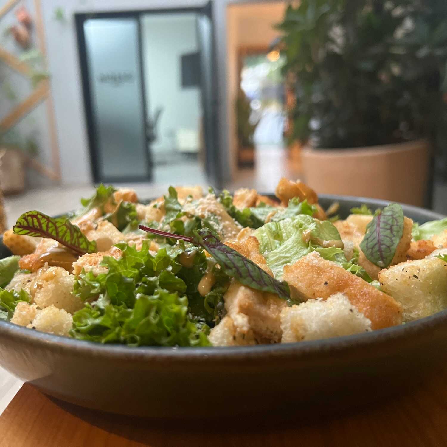 Ensalada César con pollo