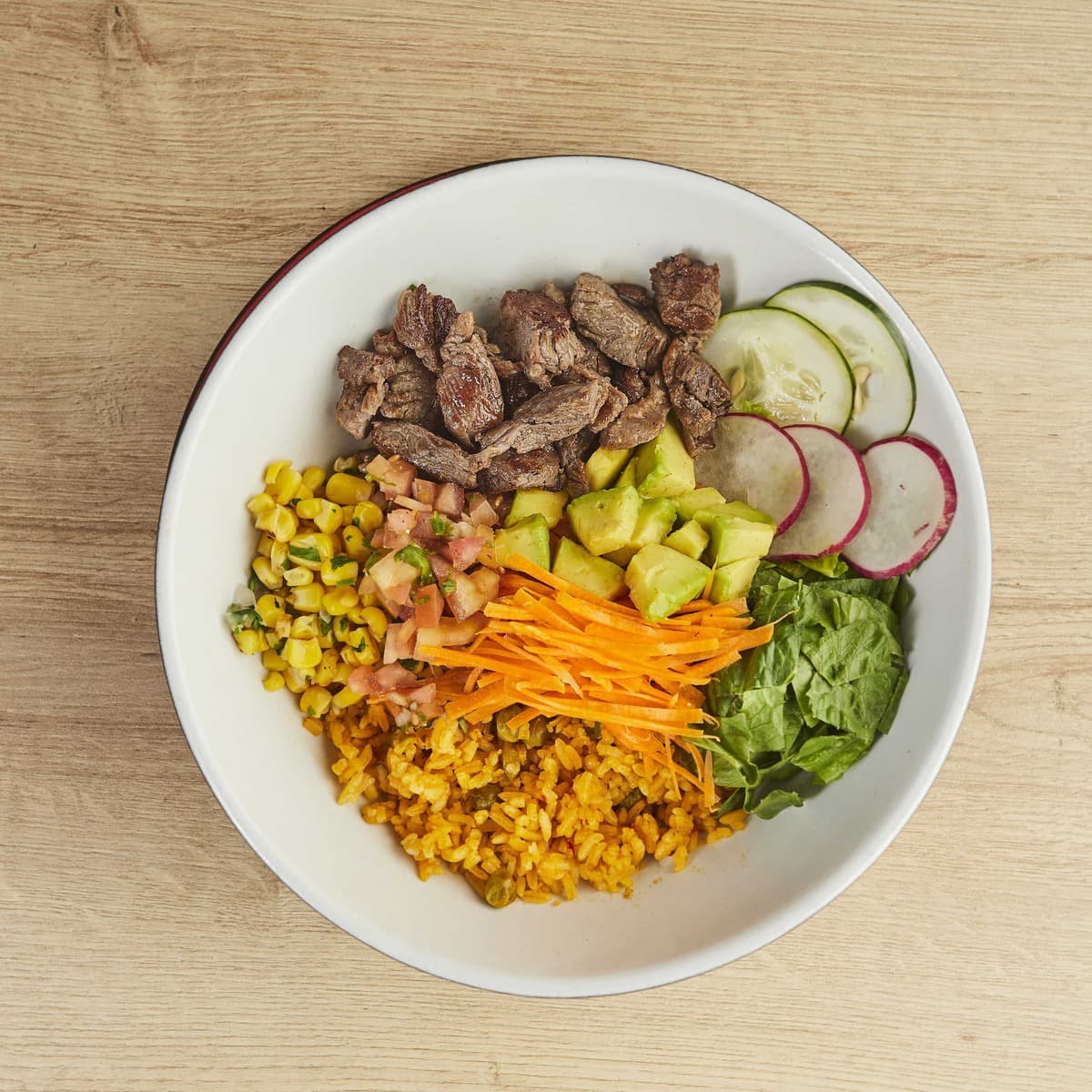 Bowl carne grill