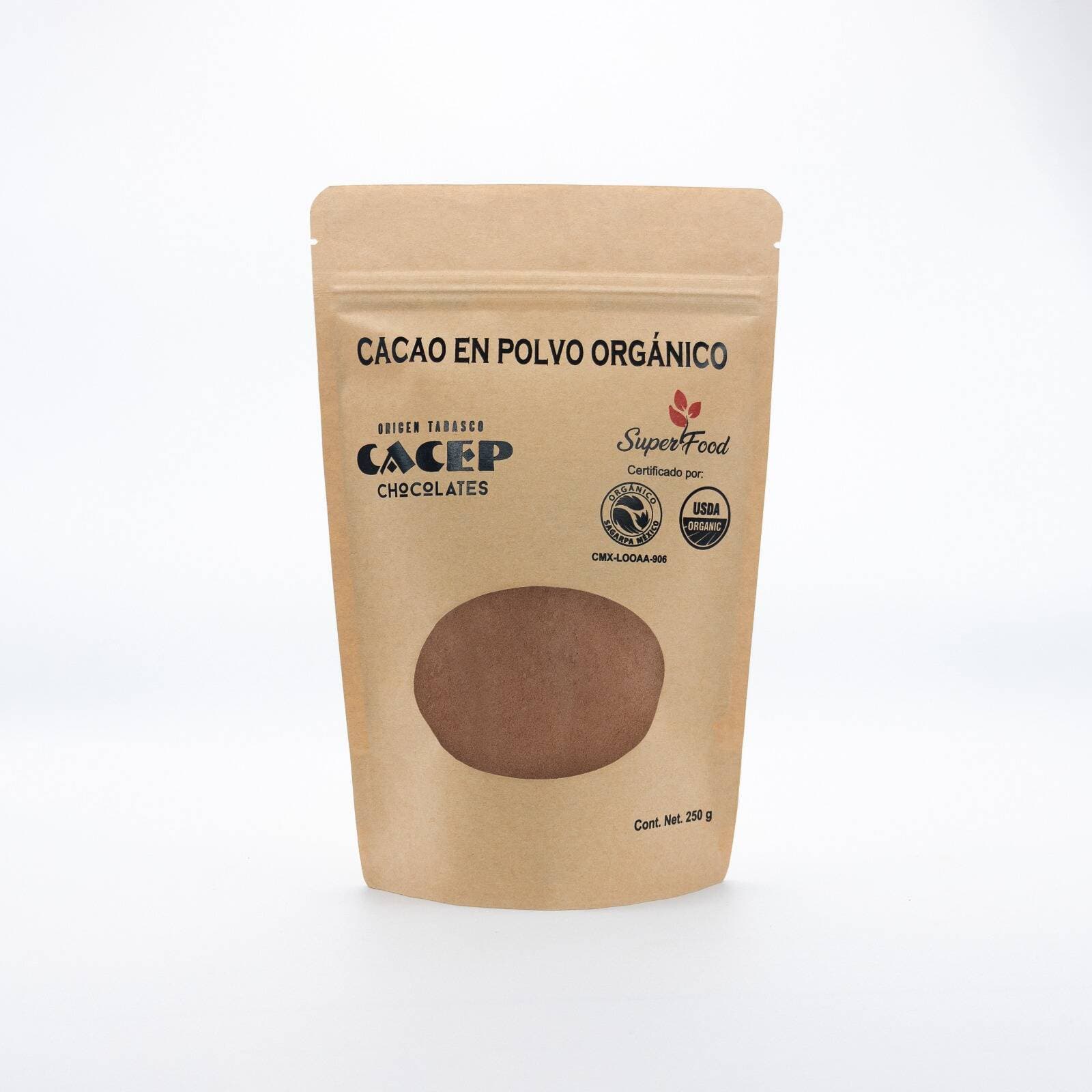 Cacao en Polvo Orgánico 250g