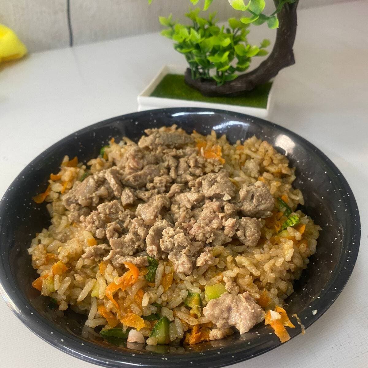 Yakimeshi de Arrachera