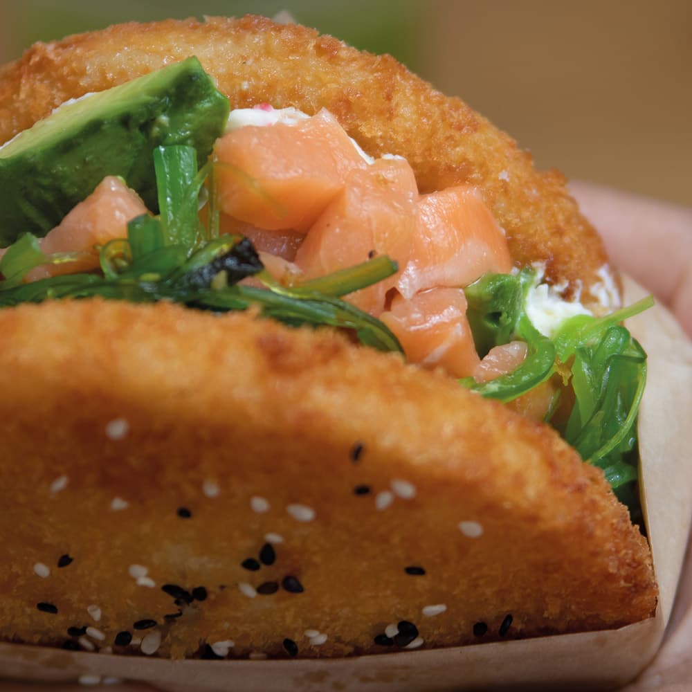Poke Burger.