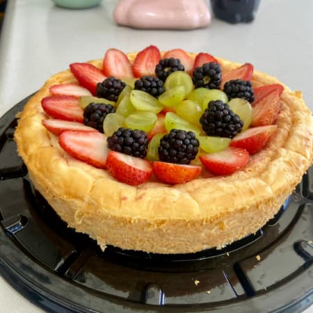 Pastel de Queso sin Azúcar