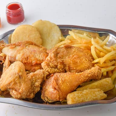 Pollo Broaster Con Arepa DiDi