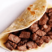 Taco de Asada Harina (1 Pz)