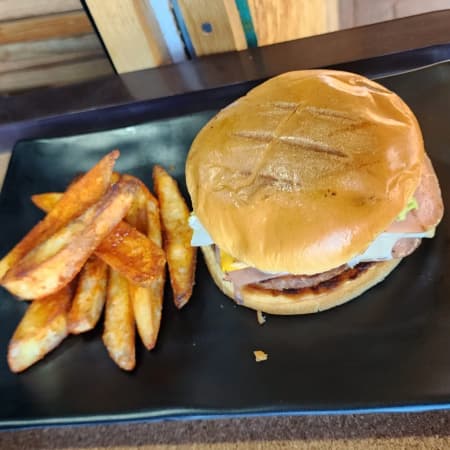 Hamburguesa de Arrachera