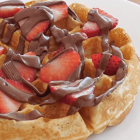 Waffle de Nutella