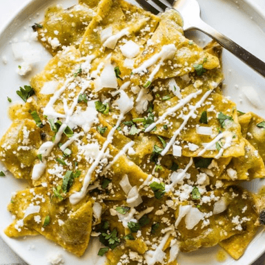 Media Ordèn de Chilaquiles Verdes