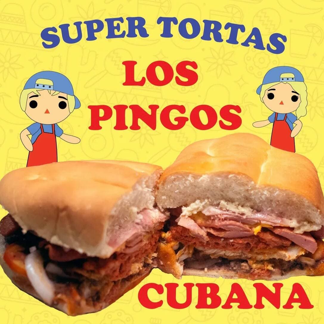 COMBO 3.- TORTA CUBANA Y COCA COLA 600 ML.
