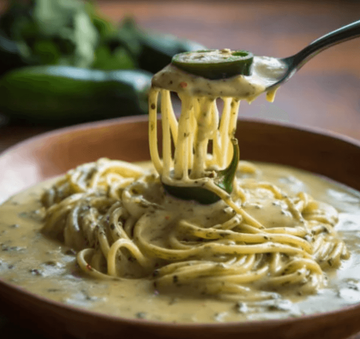 Pasta Cremosa de Chile Poblano