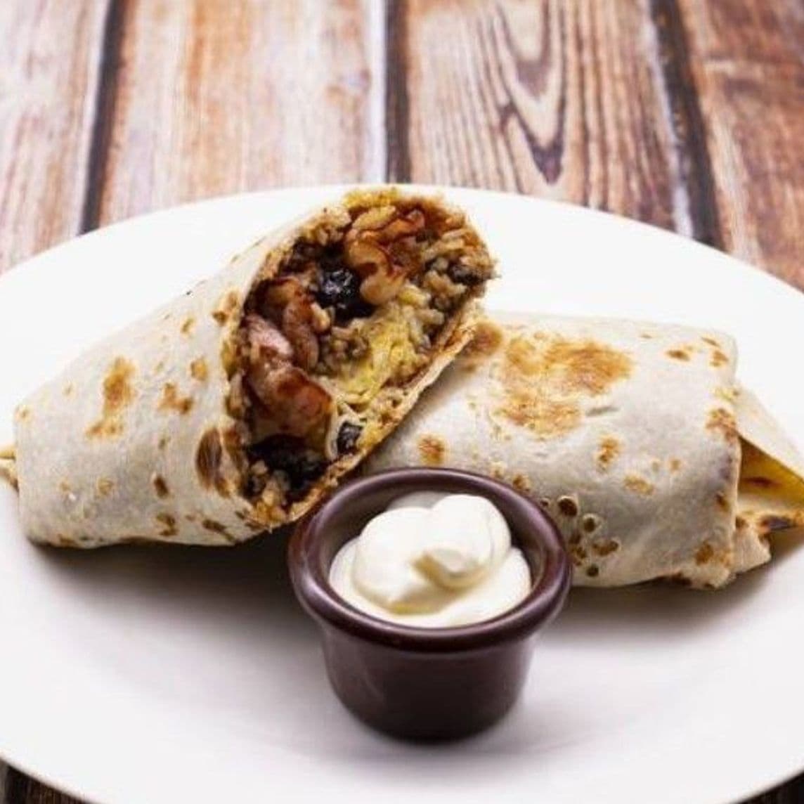 Burrito Desayuno con tocineta