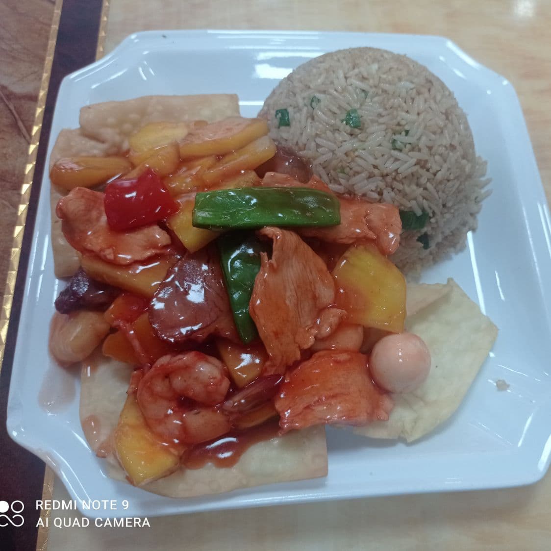 Combinado de Chancho Asado más Chaufa
