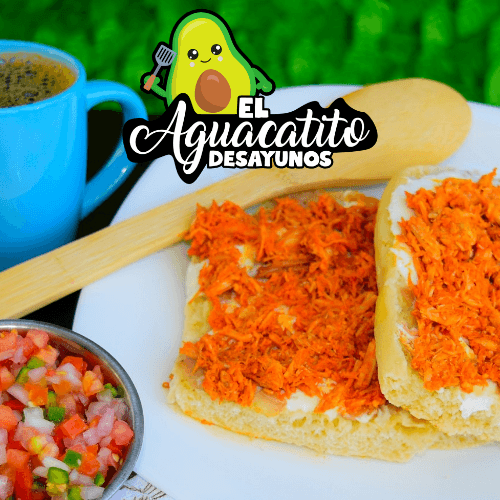Molletes con Carne 2 Piezas