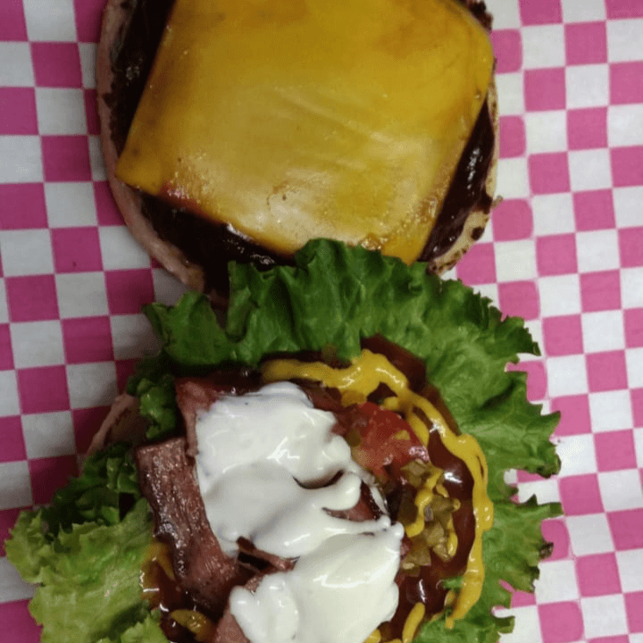 HAMBURGUESA TORI BBQ