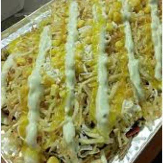 Salchipapa SUPER Gratinada