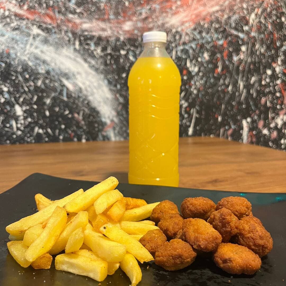 Combo AstroPops!, Papas, Agua