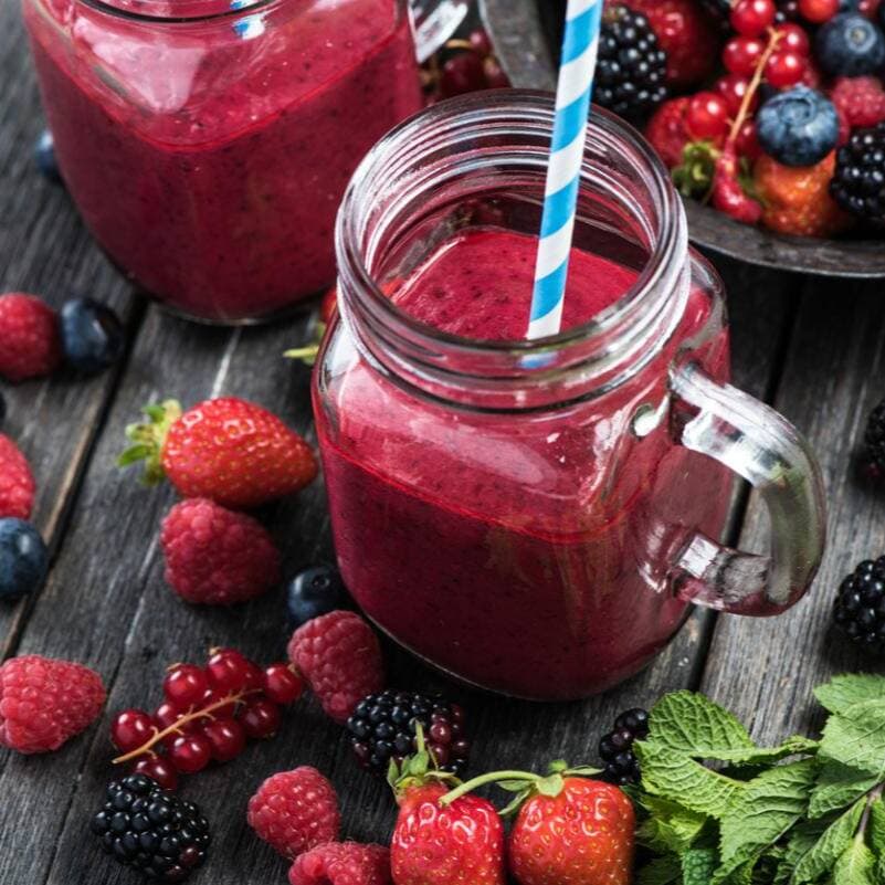 Smoothie de Frutos Rojos