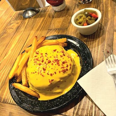 Hamburguesa Bañada