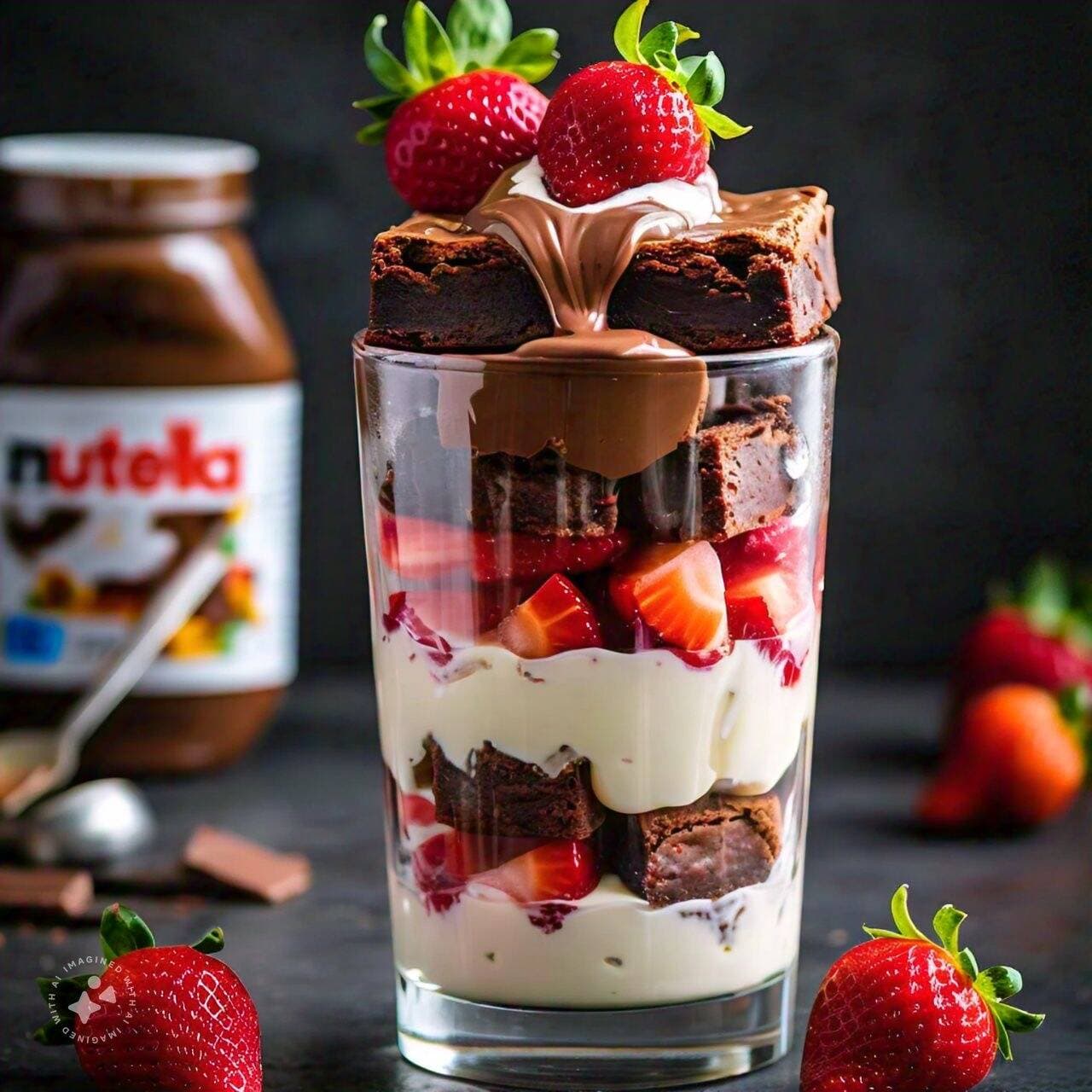 Fresas con crema Paco Rabanne