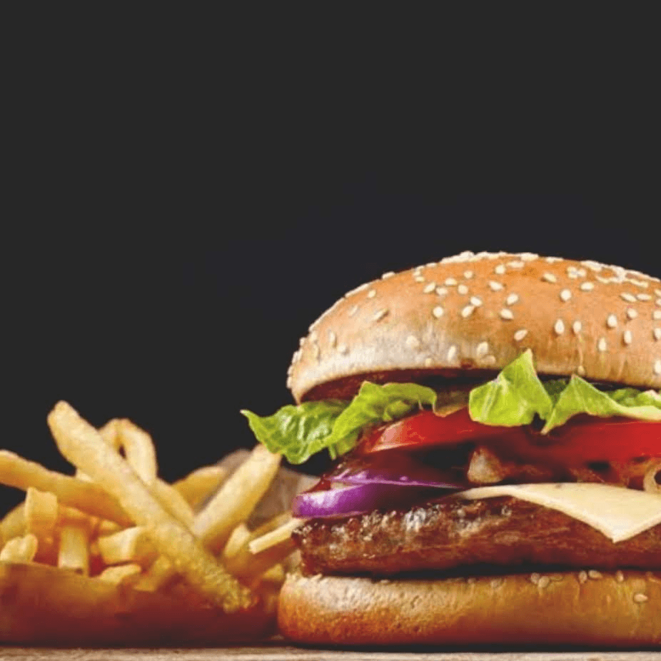 Hamburguesa con papas