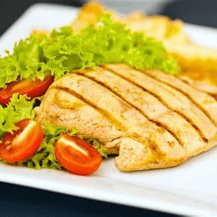 Platillo de Pollo a la Plancha