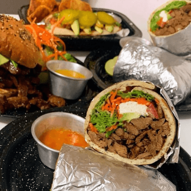 Wrap Burrito con Papas