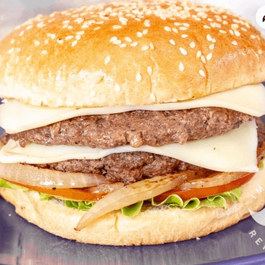 Hamburguesa de Carne +Gaseosa Mini
