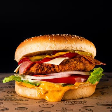Hamburguesa La de Pollo