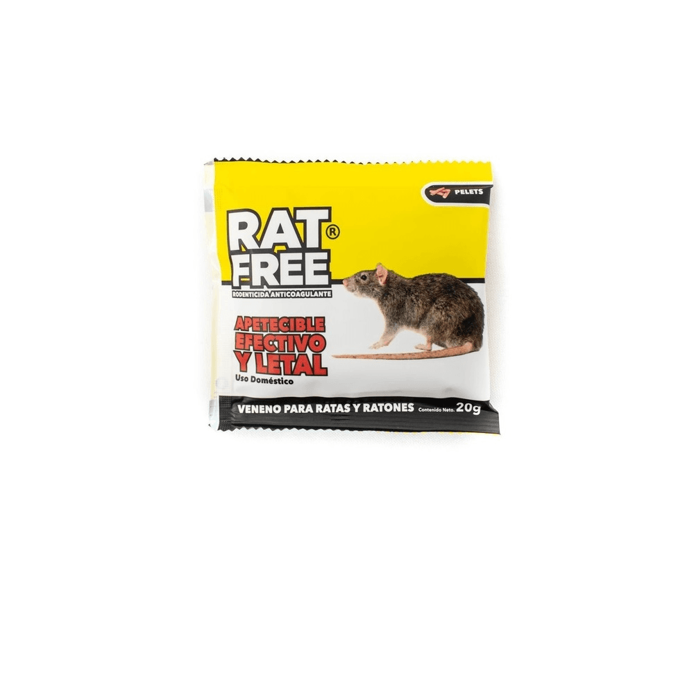 RATICIDA PELETS 20GR PEGATON P-207  P207  PRK